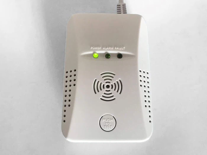 CE Approved 9V Battery Domestic Natural Cooking Gas Leak Detector